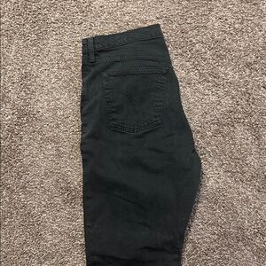 Levi's Women's Straight Leg Jeans in Black